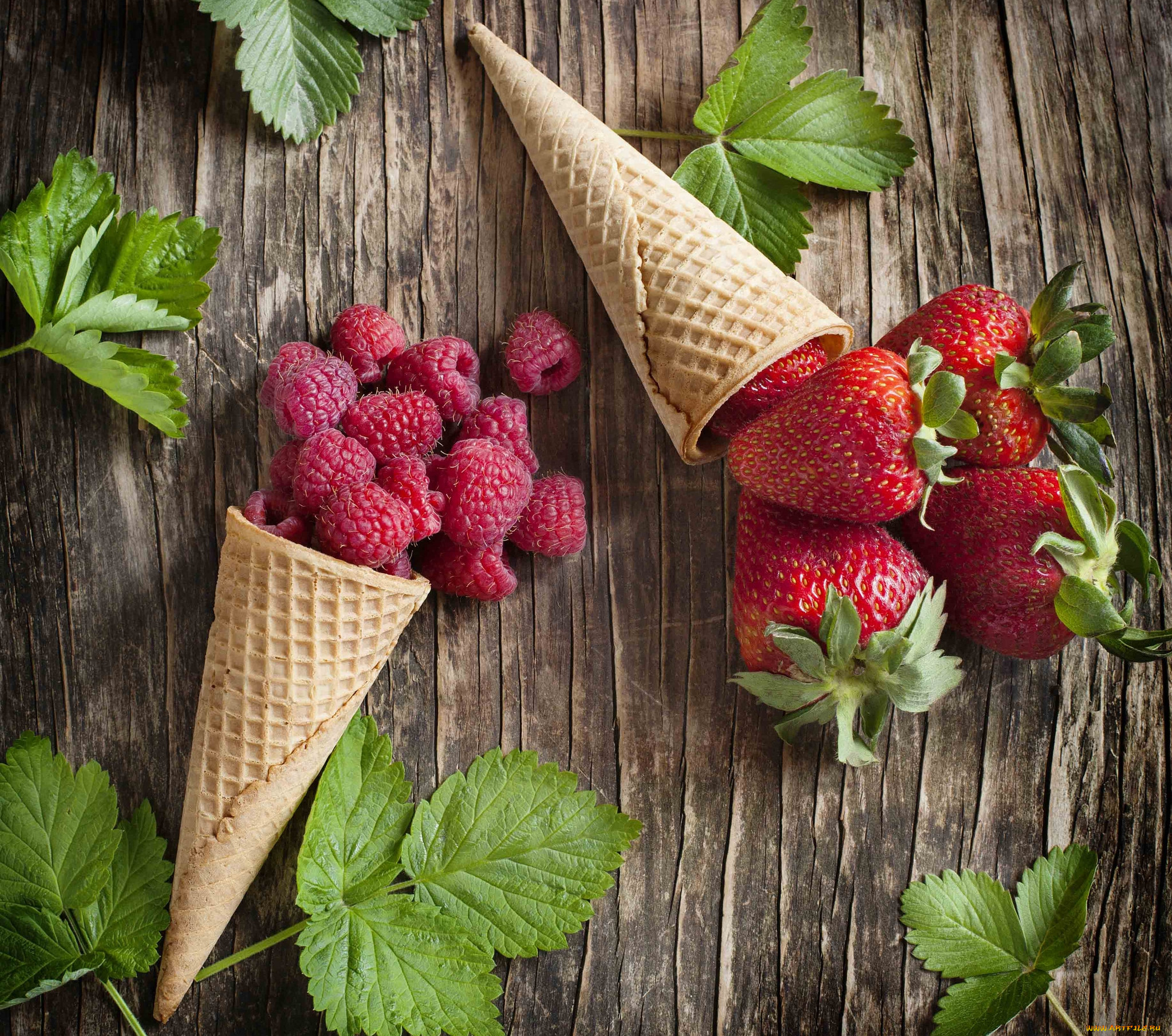 фото ягоды мороженое